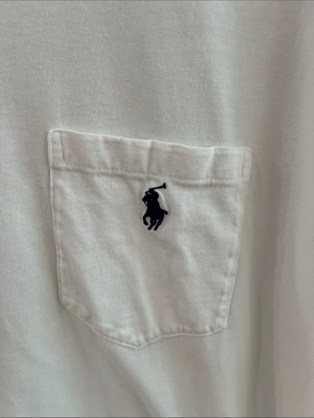 Polo Ralph Lauren White S/S Crew Neck Polo Shirt Sz XL - Picture 2 of 3